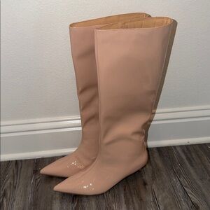 Pink Zola Boots (Size 8)